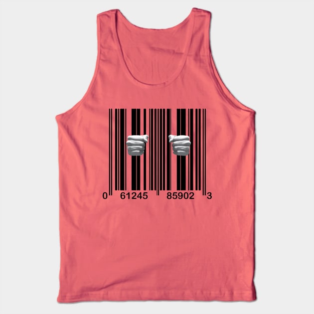 Bars Code Tank Top by at1102Studio